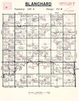 Plate T - Blanchard Township, Traill County 1958